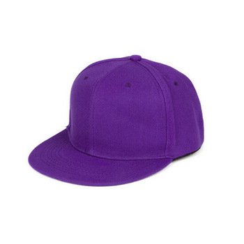 Purple Snapback Cap