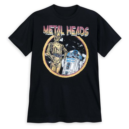 C-3PO and R2-D2 Metal Heads T-Shirt for Men - Star Wars | shopDisney