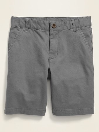 Straight Built-In Flex Twill Shorts for Boys | Old Navy