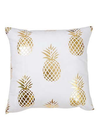 Pineapple Print Cushion Cover