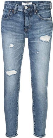Vintage distressed skinny jeans