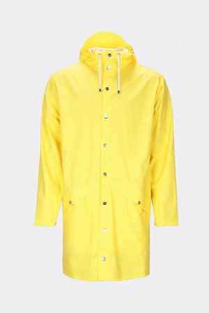 Rains Long Jacket - Yellow