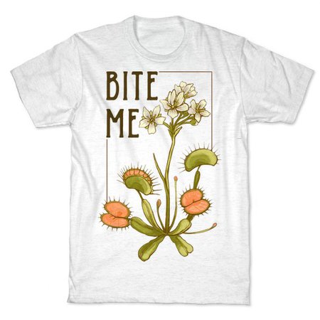 Bite Me Venus Flytrap T-Shirt | LookHUMAN