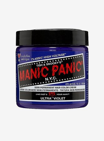 Manic Panic Ultra Violet Classic High Voltage Semi-Permanent Hair Dye