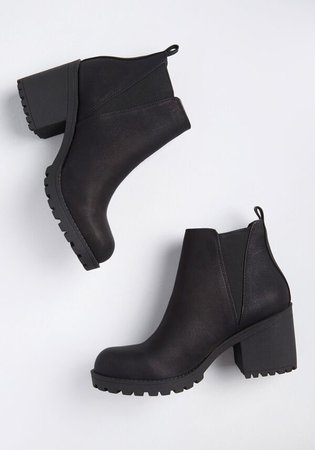A Better Beginning Ankle Boot in Black | ModCloth