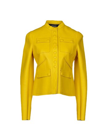 Rochas Leather Jacket - Women Rochas Leather Jackets online on YOOX United States - 41798659RQ