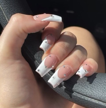 white Nails