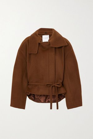 Brown Belted wool coat | LE 17 SEPTEMBRE | NET-A-PORTER