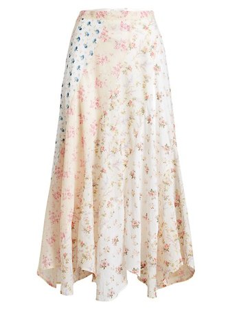 Polo Ralph Lauren Floral Maxi Skirt | SaksFifthAvenue