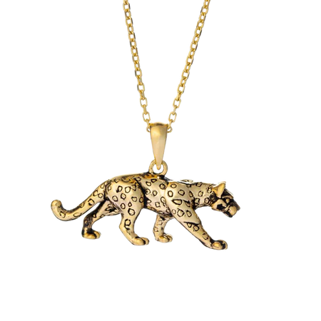 cheetah necklace