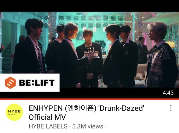 ENHYPEN “DRUNK-DAZED” MUSIC VIDEO