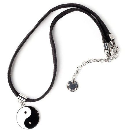yin yang choker necklace