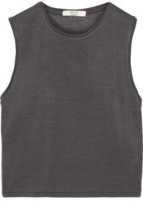 Cotton And Modal-blend Jersey Tank