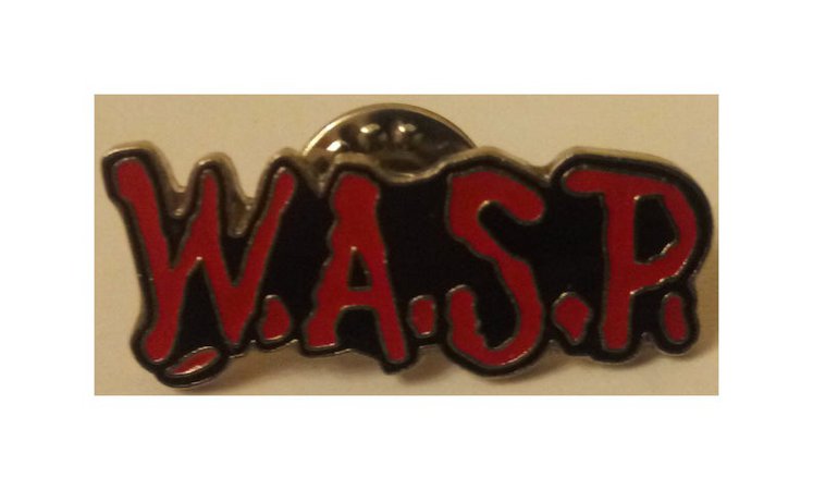 WASP band logo enamel pin | Etsy