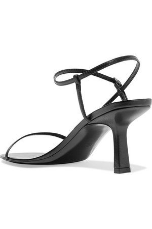 Bare leather sandals