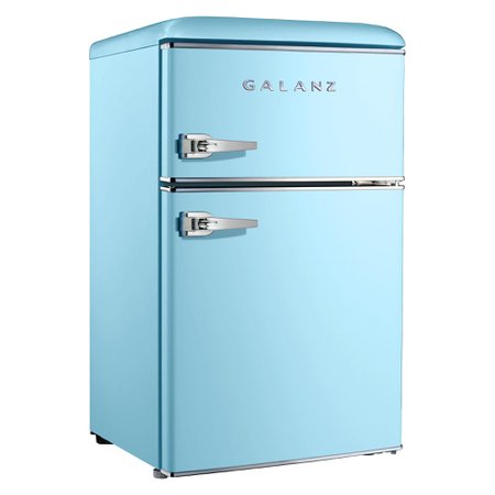 Galanz 3.1 cu ft Retro Mini Fridge - Blue GL31BEE