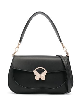 Blugirl butterfly-plaque Leather Shoulder Bag - Farfetch