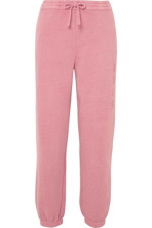Kith | Terryka embroidered cotton-jersey track pants | NET-A-PORTER.COM