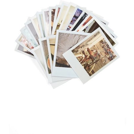 stack of polaroid pictures