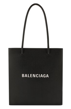 Женская черная сумка-тоут shopping xxs BALENCIAGA — купить за 81750 руб. в интернет-магазине ЦУМ, арт. 597858/0AI2N