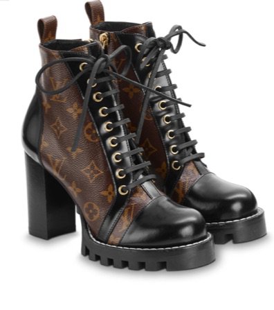 Louis Vuitton star trail ankle boots