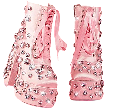 Sugar Thrillz Pink Boots