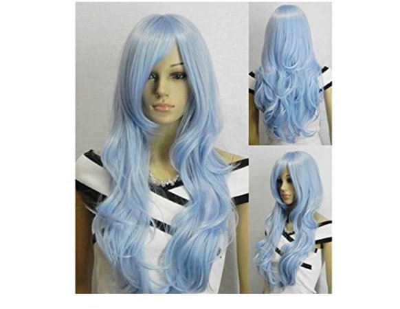 Pastel Blue wig