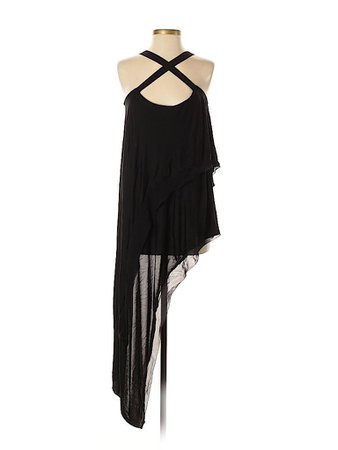 Donna Karan New York 100% Viscose Solid Black Sleeveless Blouse Size S - 90% off | thredUP