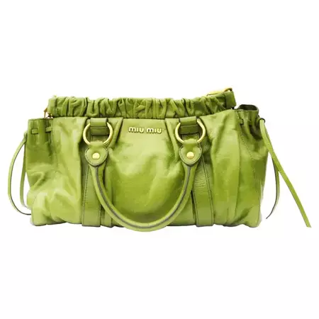 miu miu green bag - uploaded by mt