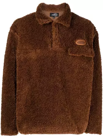 AFB V-neck Fleece Sweatshirt - Farfetch