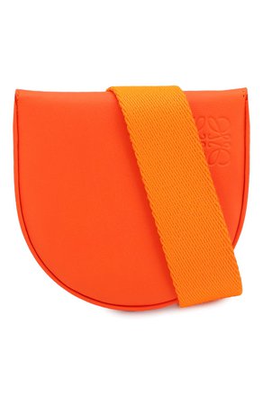 Женская оранжевая сумка heel small loewe x paula's ibiza LOEWE — купить за 30750 руб. в интернет-магазине ЦУМ, арт. C661T14X02