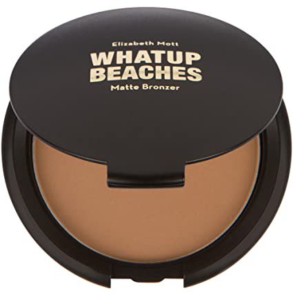 Amazon.com: Fine, Lightweight Bronzer Powder for Face: Elizabeth Mott Whatup Beaches Facial Bronzing Powder for Contouring and Sun Kissed Coverage - Cruelty Free Makeup and Cosmetic Products - Matte,10g: Beauty