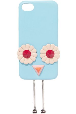 Blossom appliquéd leather iPhone 7 case | FENDI | Sale up to 70% off | THE OUTNET