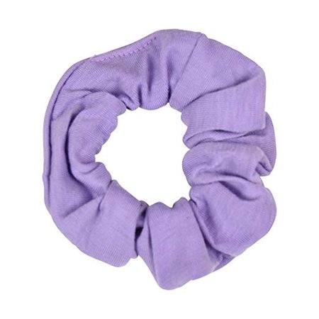 Amazon.com : Set of 2 Solid Scrunchies - Lavender : Beauty