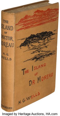 *clipped by @luci-her* H. G. Wells. The Island of Doctor Moreau. London: [1896]. First | Lot #98344 | Heritage Auctions