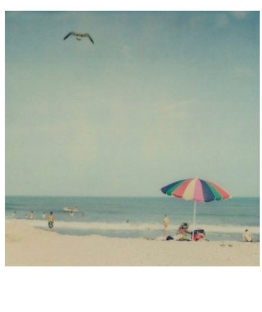 Beach Polaroid