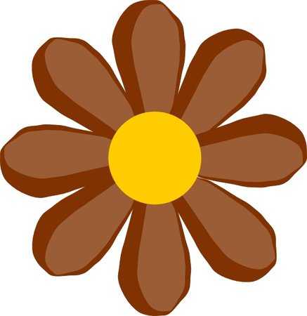 brown daisy