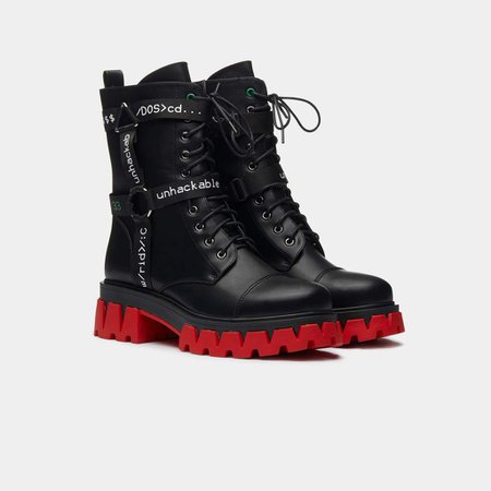 *clipped by @luci-her* GORGON Cyber Combat Boots | Koi