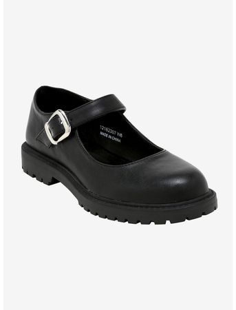 Faux Leather Mary Janes | Hot Topic