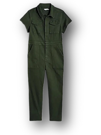 army green jumpsuit