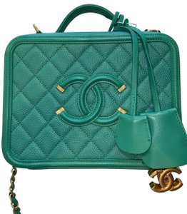 Chanel W Chain Matrasse Blue Suede Shoulder Bag - Tradesy