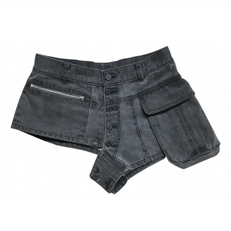 atsuro tayama denim belt / shorts