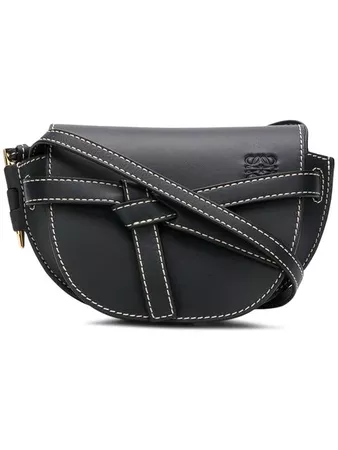 Loewe Front Knot Rounded Crossbody Bag - Farfetch