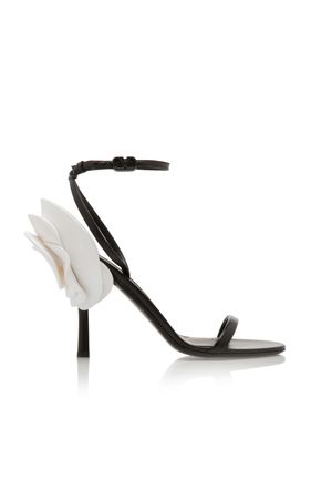 Roserouche Leather Sandals By Valentino Garavani | Moda Operandi