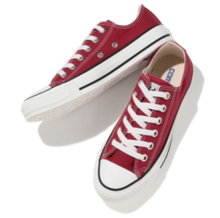 red chuck taylor canvas sneakers