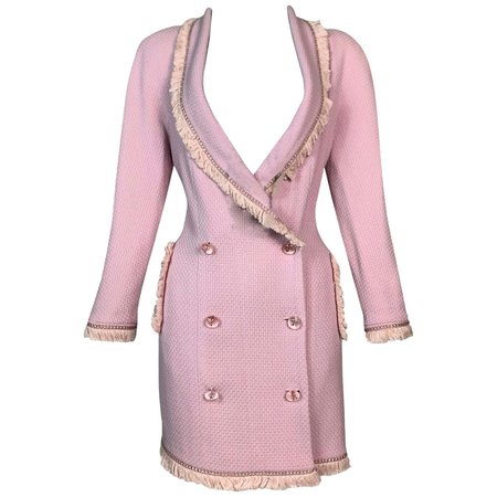Minimalist Spring 1973 Courreges Numbered Haute Couture Blue Snap Fron –  Shrimpton Couture
