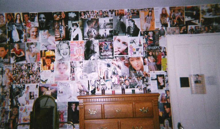 My bedroom wall, circa 1998 : 90s
