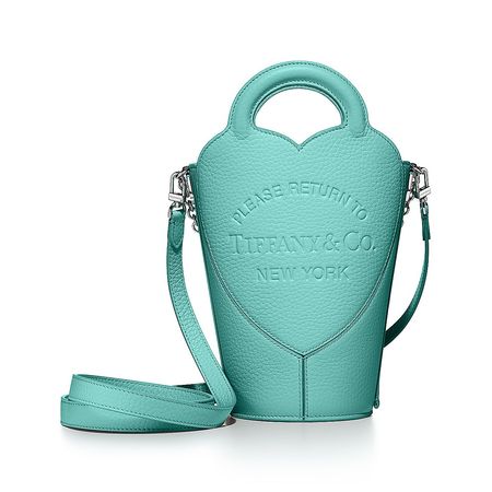 Return to Tiffany™ Mini-Crossbody-Tasche aus Leder in Tiffany Blue® | Tiffany & Co.