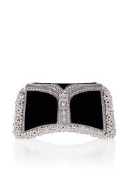 black clutch diamond pearl - Google Search
