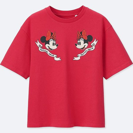 Women's Disney (minnie Mouse Loves Dots) Short-sleeve Graphic T-Shirt